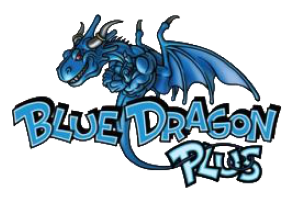 Blue Dragon Plus title screen for Nintendo DS